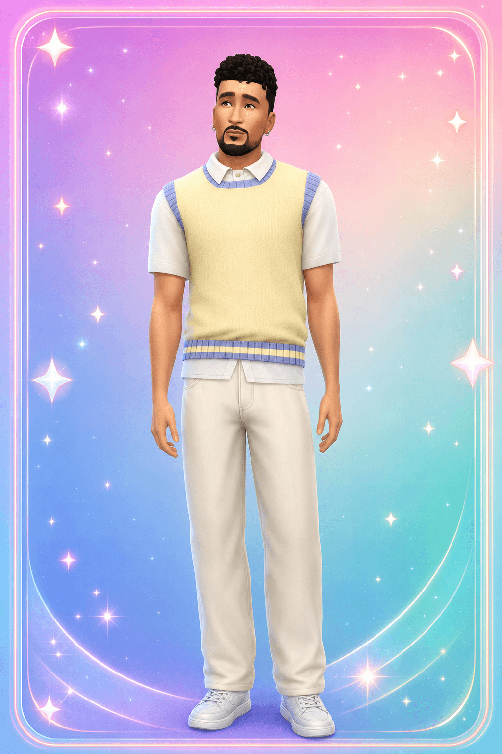 Bad Bunny, Sim creado por Paulandia.sims